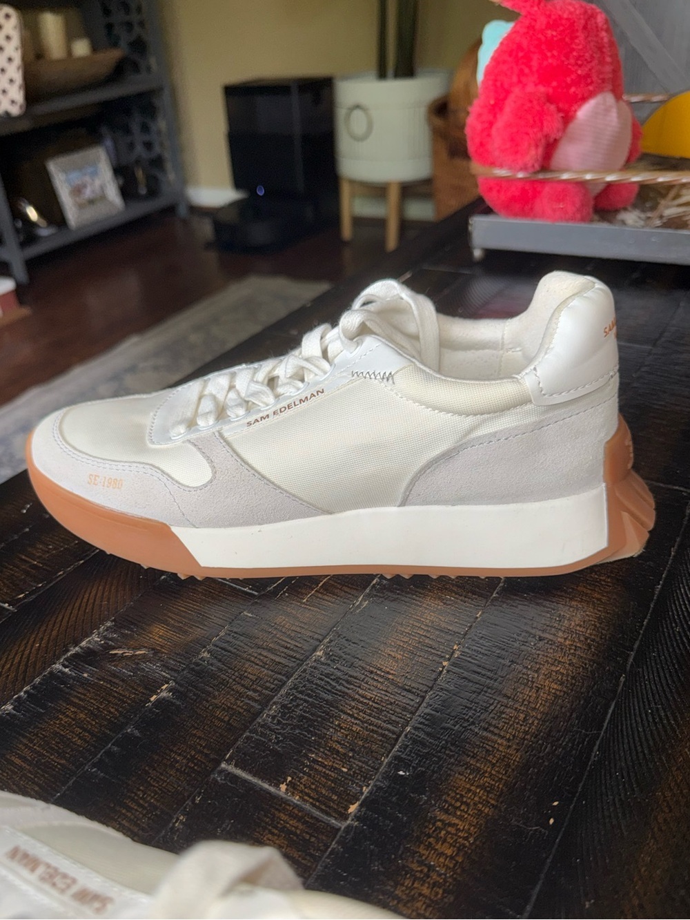 Sam Edelman Layla Sneakers Women's Size 11 White - Picture 6 of 14
